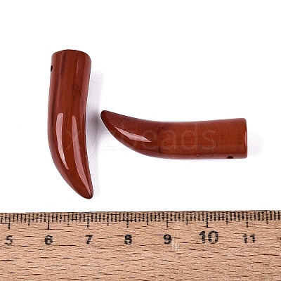 Natural Red Jasper Pendants G-Q602-10H-1