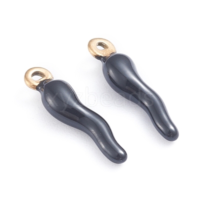 Ion Plating(IP) 304 Stainless Steel Pendants STAS-I148-02G-09-1