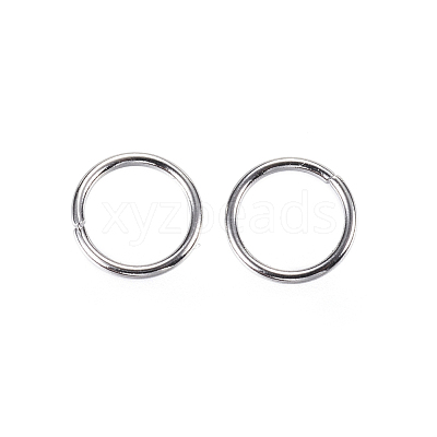 Tarnish Resistant 304 Stainless Steel Open Jump Rings A-STAS-D448-097P-7mm-1