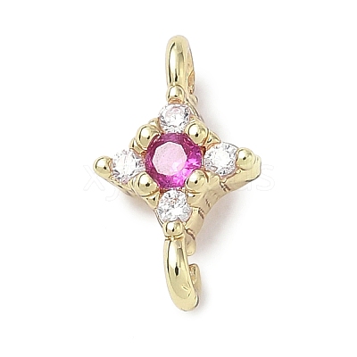 Brass Rhinestone Pendants LS-RB-CBAA948-03G-1
