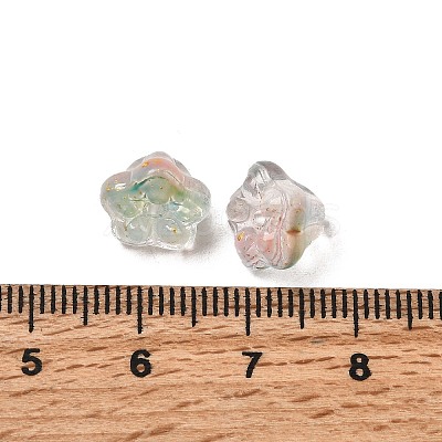 Transparent Glass Beads GLAA-D304-01G-1
