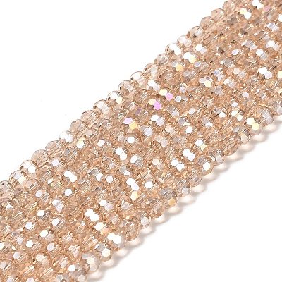 Transparent Glass Beads LS-EGLA-A035-T4mm-B22-1