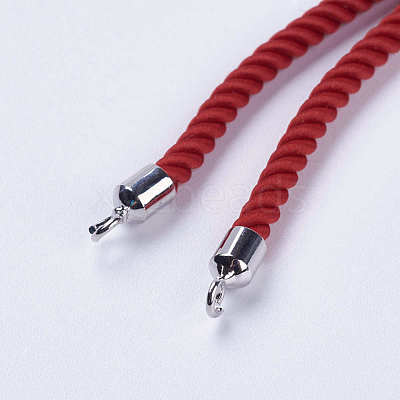 Nylon Twisted Cord Bracelet Making MAK-F018-01P-RS-1