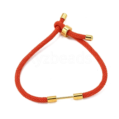 Braided Nylon Cord Bracelet Making MAK-A017-D03-40G-1