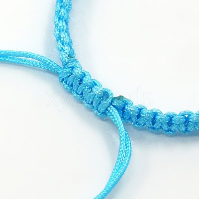Braided Nylon Cord for DIY Bracelet Making AJEW-M001-06-1