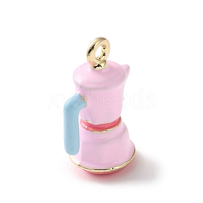 Alloy Enamel Pendants AL-CBA02ED-02G-B-1