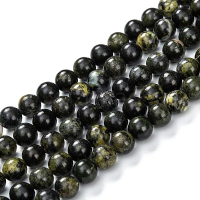 Natural Serpentine Beads Strands G-F709-01-1