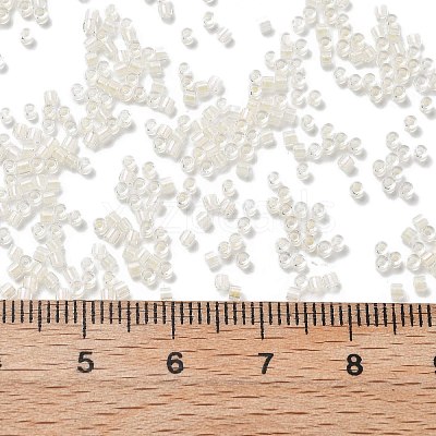 Transparent Inside Colours Glass Seed Beads X1-SEED-H003-04B-1