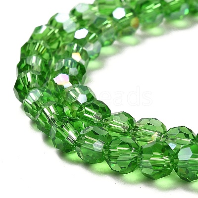 Transparent Glass Beads EGLA-A035-T6mm-B11-1