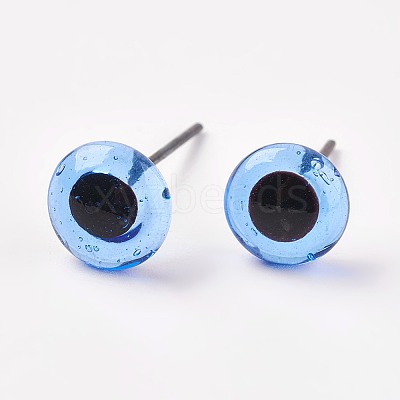 Craft Glass Doll Eyes LS-DIY-WH0020-B03-11mm-1