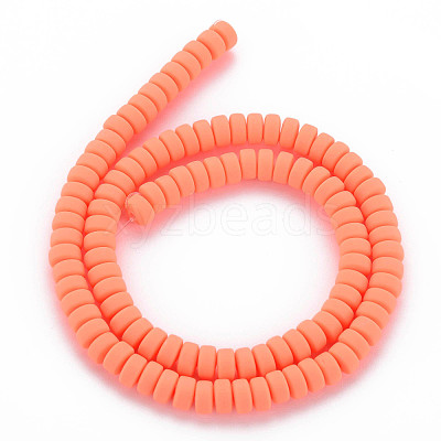 Handmade Polymer Clay Beads Strands CLAY-N008-39-1