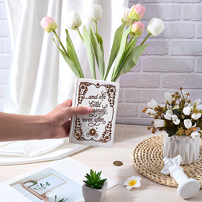 Ceramic Floral Vases for Home Decor DIY-WH20007-423-1