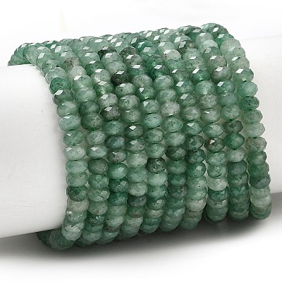 Natural Green Aventurine Beads Strands G-G343-A02-2x4mm-1