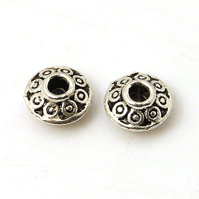 Tibetan Style Spacer Beads X-TIBEB-E033-AS-1