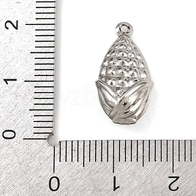 Fruit 304 Stainless Steel Pendants STAS-P418-03E-P-1