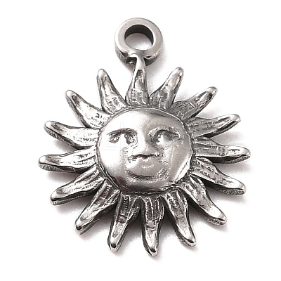 Non-Tarnish 304 Stainless Steel Charms X-STAS-B024-66P-1