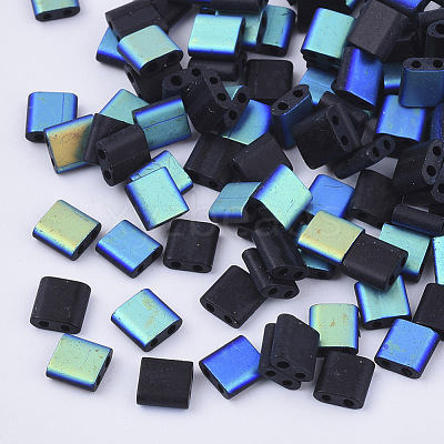 FGB 2-Hole Glass Seed Beads SEED-S031-L-049F-R-1