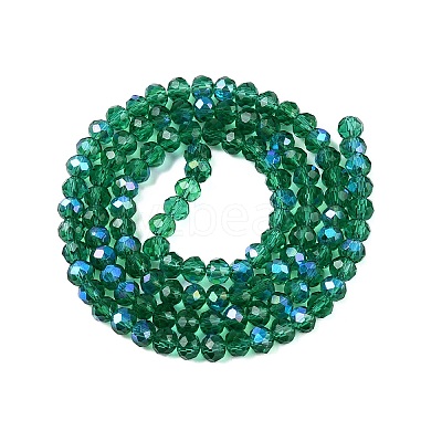 Electroplate Glass Beads Strands EGLA-A044-T4mm-L18-1