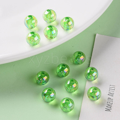 Transparent Acrylic Beads MACR-S370-B8mm-734-1