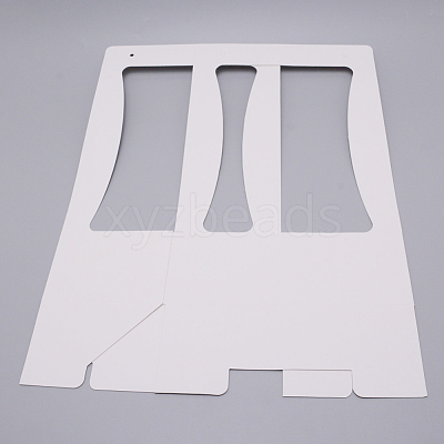Foldable Inspissate Paper Box CON-WH0079-06D-1