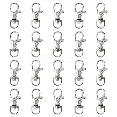 20Pcs Alloy Swivel Lobster Claw Clasps FIND-YW0001-55A-1