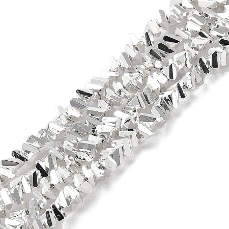 Electroplate Glass Beads Strands X-EGLA-D030-16A-06-1