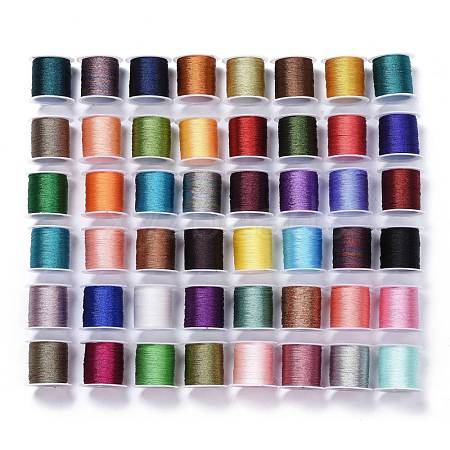 Polyester Braided Metallic Thread OCOR-I007-D-1