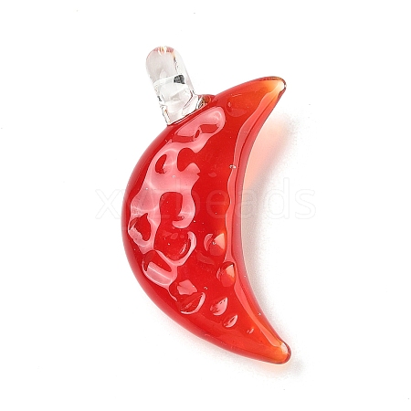 Handmade Lampwork Pendants LAMP-R001-06F-1