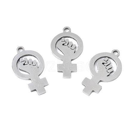 Non-Tarnish 201 Stainless Steel Pendants STAS-T044-277P-1