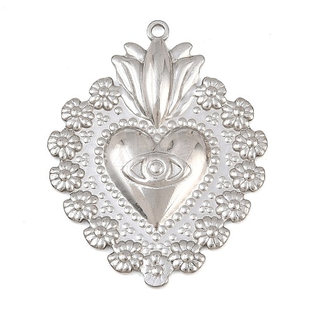 304 Stainless Steel Big Pendants SA-CBAE7EB-27P-1