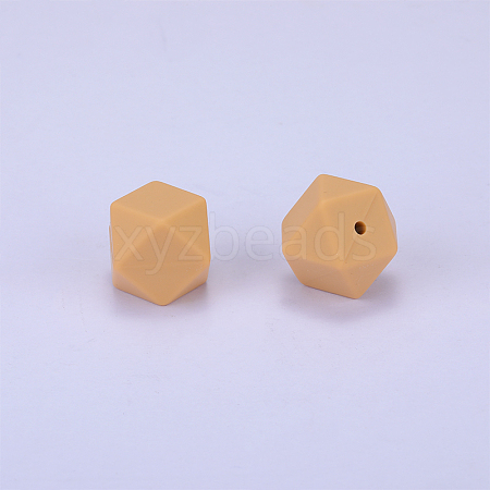 Hexagonal Silicone Beads SI-JX0020A-115-1