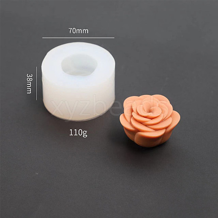 Flower Shape Food-grade Candle Silicone Molds PW-WG25E79-01-1