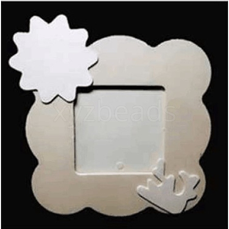 Unfinished Natural Wood Photo Frames WOOD-WH0110-29-1