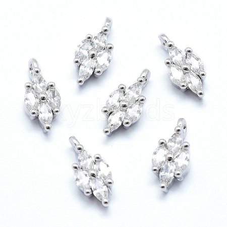 Brass Charms ZIRC-J040-36P-01-NR-1
