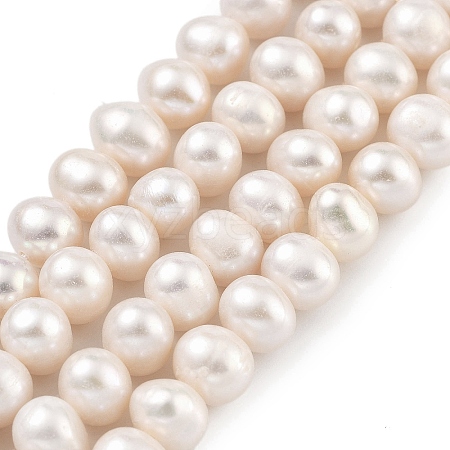Natural Cultured Freshwater Pearl Beads Strands PEAR-C003-12G-1
