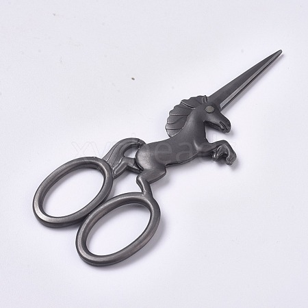 Stainless Steel Sewing Scissors TOOL-WH0117-50B-1