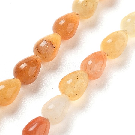 Natural Topez Jade Beads Strands G-B106-A27-01-1