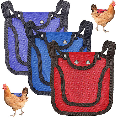 Polyester Chicken Saddle Apron AJEW-CP0008-61A-1