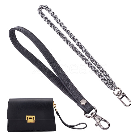 WADORN 2Pcs 2 Style Wristlet Bag Straps DIY-WR0003-05B-1