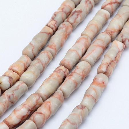 Natural Red Netstone Beads Strands G-F518-13-1