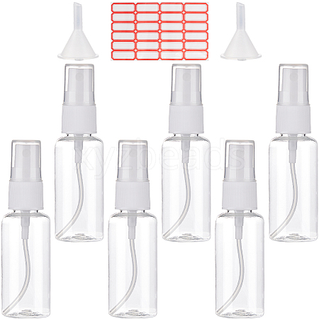 Empty Portable Plastic Spray Bottles AJEW-GF0009-72A-01-1