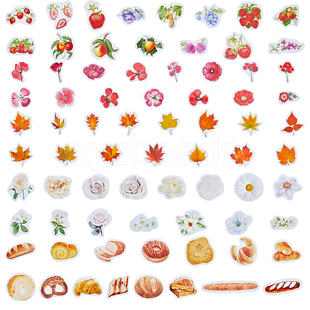 CRASPIRE 5 Sets 5 Styles PVC Plastic Bottle Self Adhesive Decorative Stickers STIC-CP0001-06-1