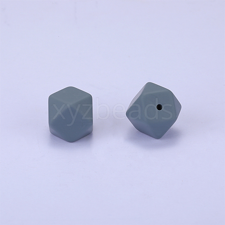 Hexagonal Silicone Beads SI-JX0020A-10-1