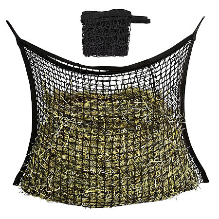 Polyester Feed Hay Mesh Bags ABAG-WH0048-98B-1