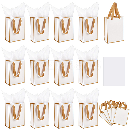  24Pcs Cardboard Paper Gift Bags CARB-NB0001-14-1