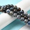 Natural Dumortierite Quartz Beads Strands G-H298-A06-04-2