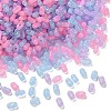 Luminous Transparent Acrylic Beads LACR-D009-01H-2