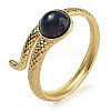 Natural Lapis Lazuli Finger Rings RJEW-U027-04G-03-1