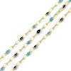 Rack Plating Brass Dapped Chains AJEW-Q153-03G-06-1