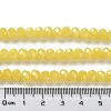 Baking Painted Imitation Jade Glass Bead Strands DGLA-A034-J4MM-A-6